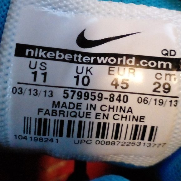 Men's Nike 5.0 size 11 running shoes - Picture 5 of 5